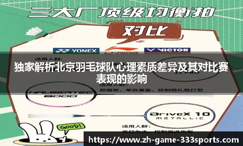 独家解析北京羽毛球队心理素质差异及其对比赛表现的影响
